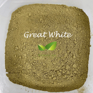 Great White Kratom powder by Kraatje