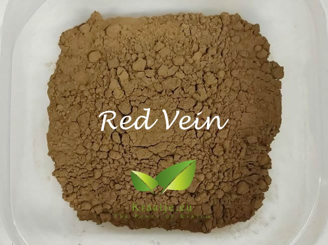 Red Vein kratom de Kraatje