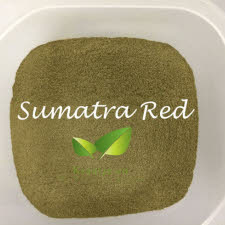 Rode Sumatra Kratom poeder van Kraatje