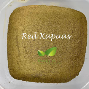 Polvo rojo de Hulu Kapuas Kratom de Kraatje