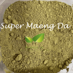 Super Maeng Da groene kratom poeder van Kraatje