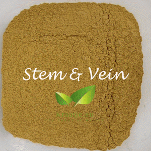 Stem and Vein Kratom powder by Kraatje