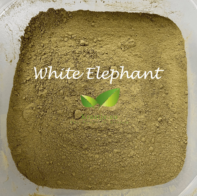 White elephant kratom de Kraatje