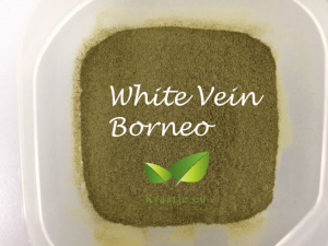 White Borneo Kratom powder by Kraatje