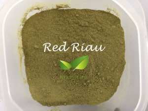 Rode Riau Kratom poeder van Kraatje