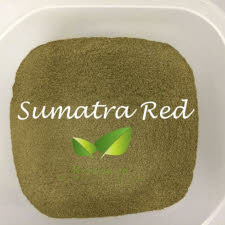 Red Sumatra Kratom powder by Kraatje